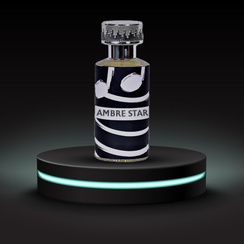 Ambre Nuit Inspired - Ambre Star Perfume by Diwan Fragrances. This captivating oriental fragrance blends rich amber and oud notes with sparkling citrus and delicate rose for a modern and sophisticated scent.